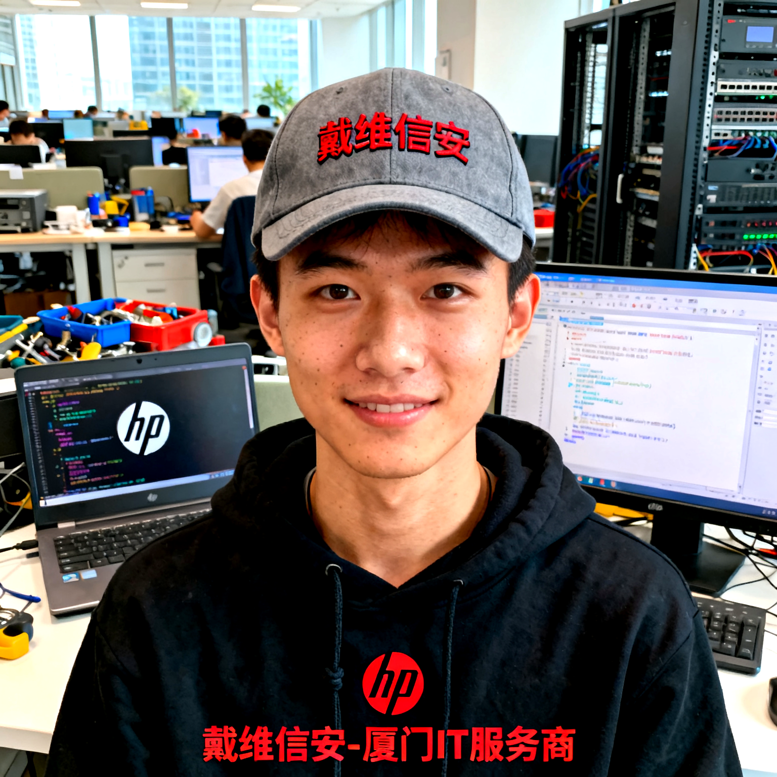 为建行大厦企业提供专业弱电工程服务 - 办公楼IT解决方案配图