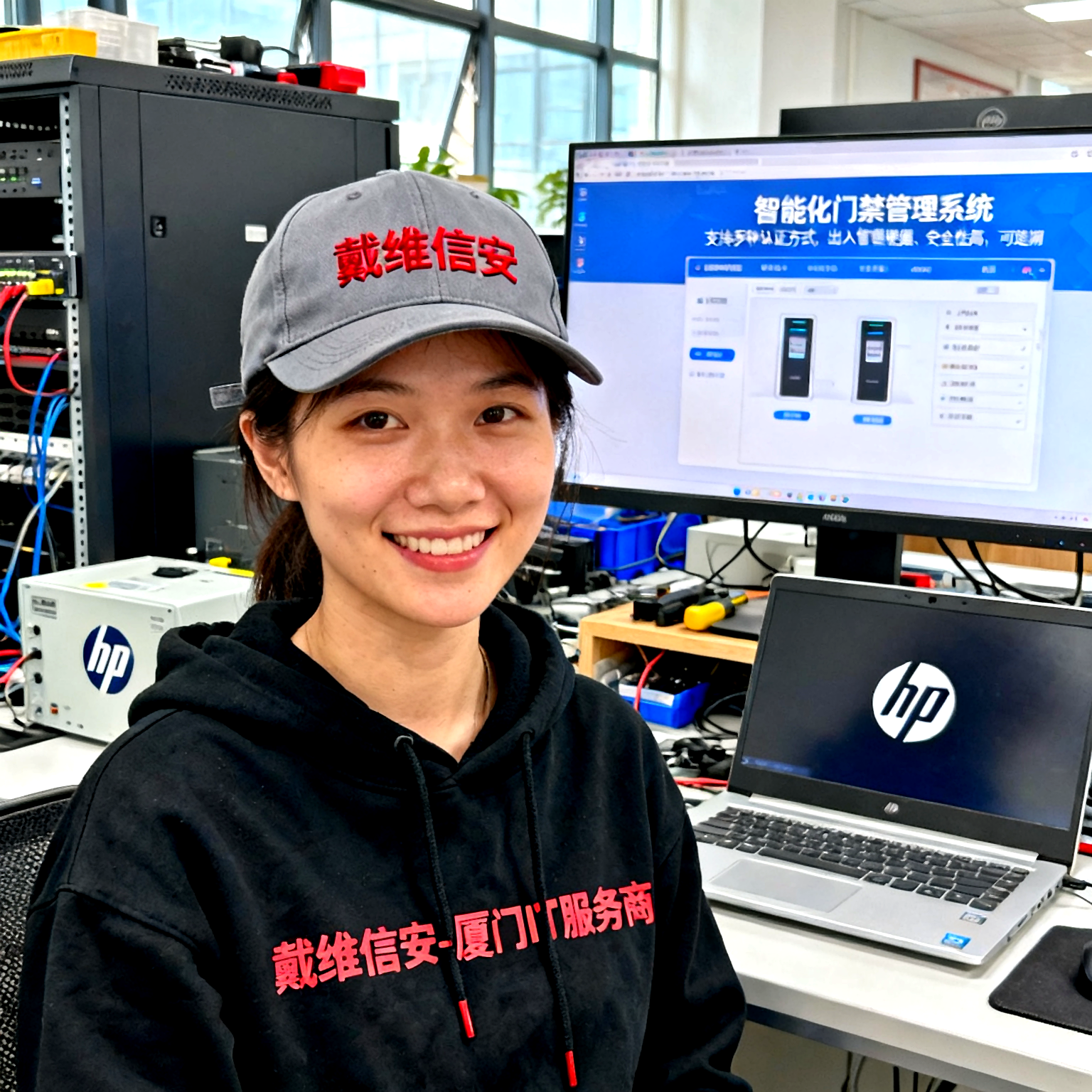厦门市联盛大厦 门禁系统解决方案 - 办公楼IT解决方案配图