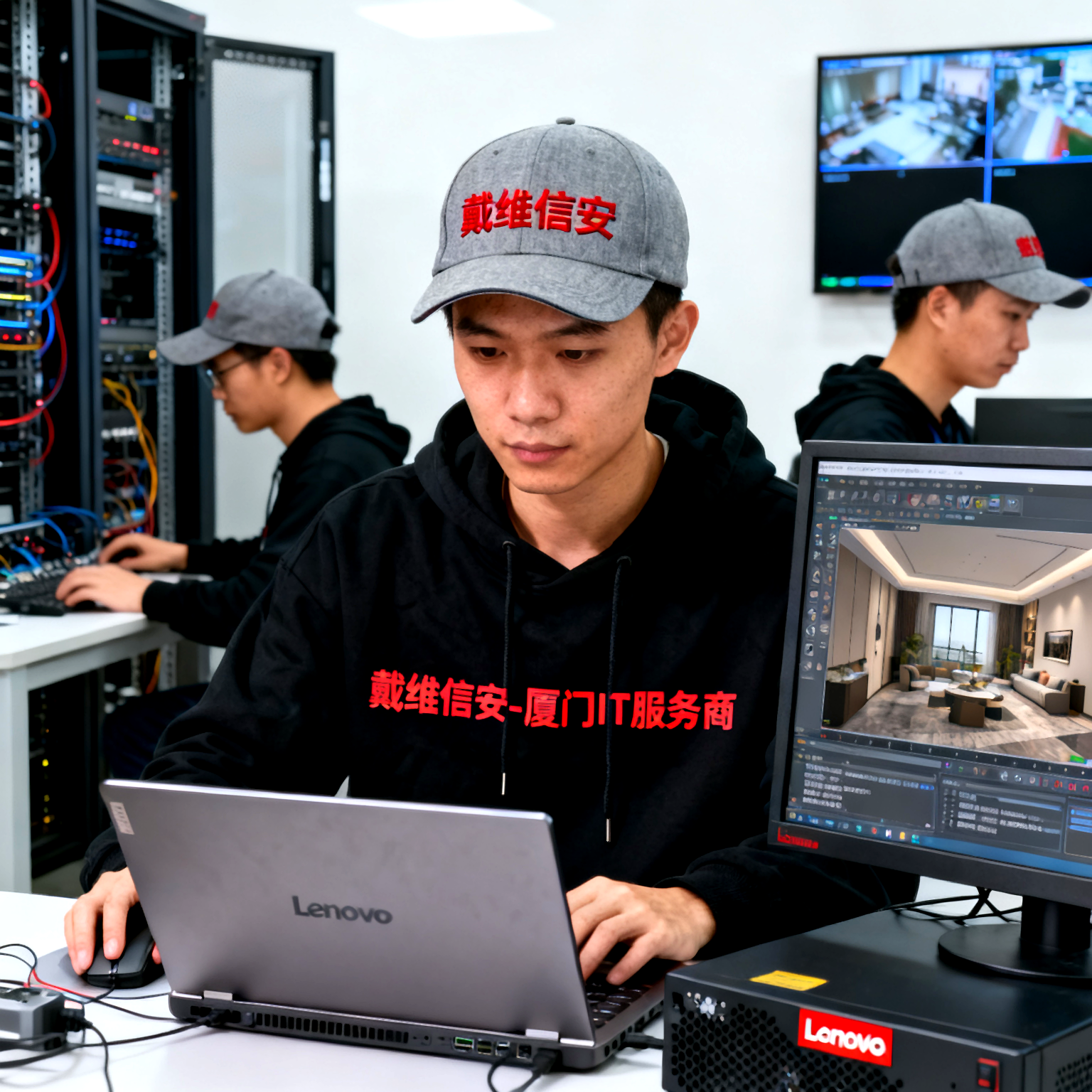 同安区设计企业3D渲染慢？服务器集群管理方案一步到位 - 设计行业IT解决方案配图