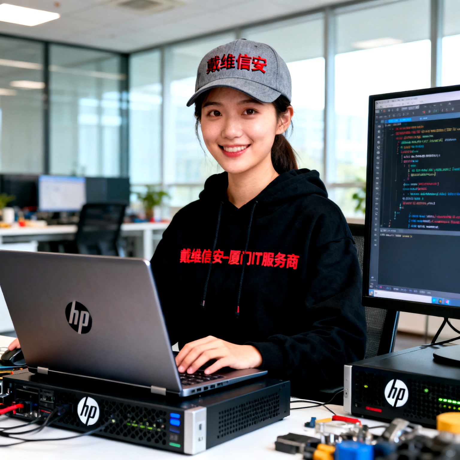 思明区 · 厦门招商信用卡中心 · IT运维方案 - 办公楼IT解决方案配图