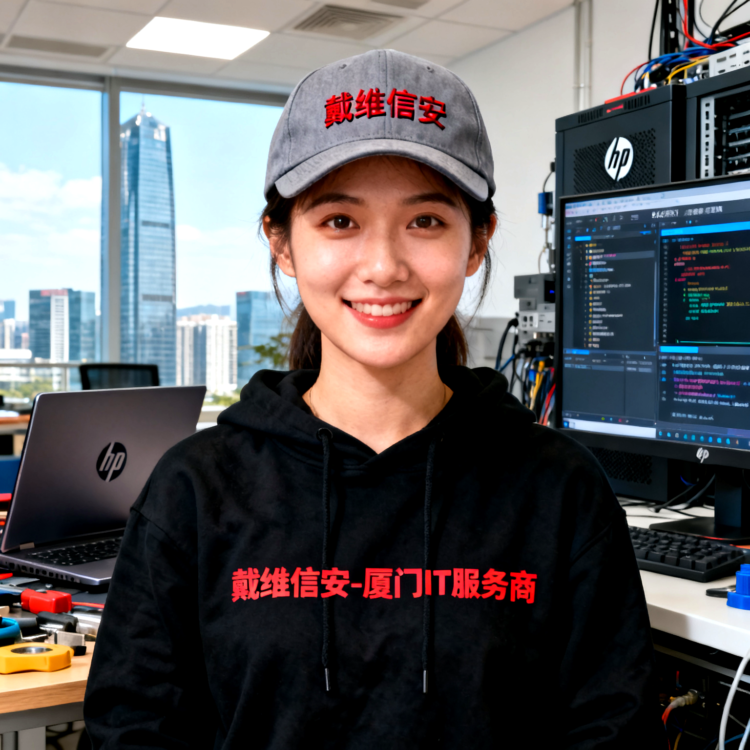 思明区厦门国贸大厦企业弱电工程服务 - 办公楼IT解决方案配图