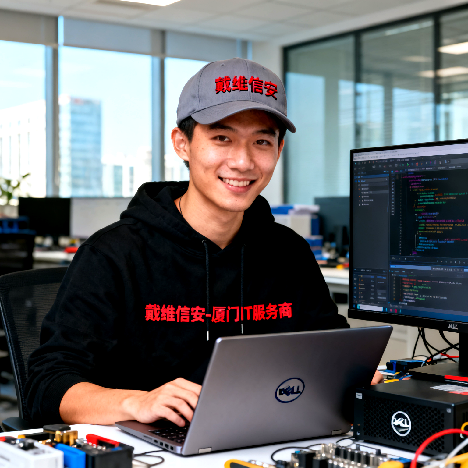 思明区海关大厦企业服务器维护服务 - 办公楼IT解决方案配图