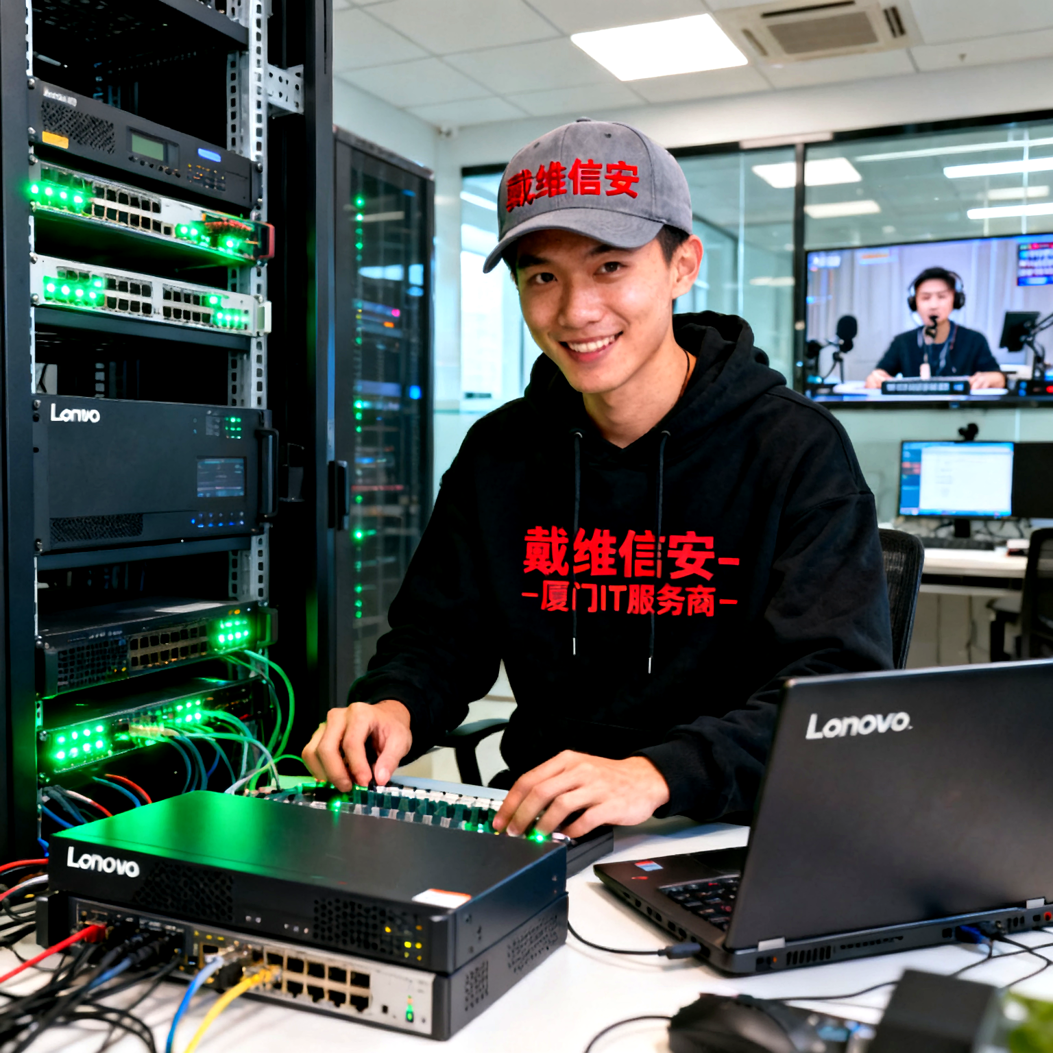思明抖音直播企业带宽不足？试试多运营商网络聚合 - 抖音直播IT解决方案配图