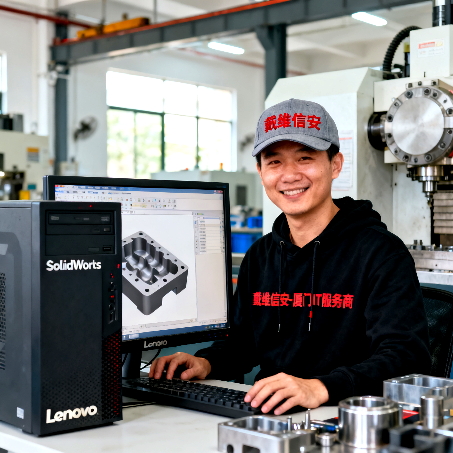海沧区塑料五金企业的CAD/CAM软件卡顿怎么解决？（附方案） - 塑料五金IT解决方案配图