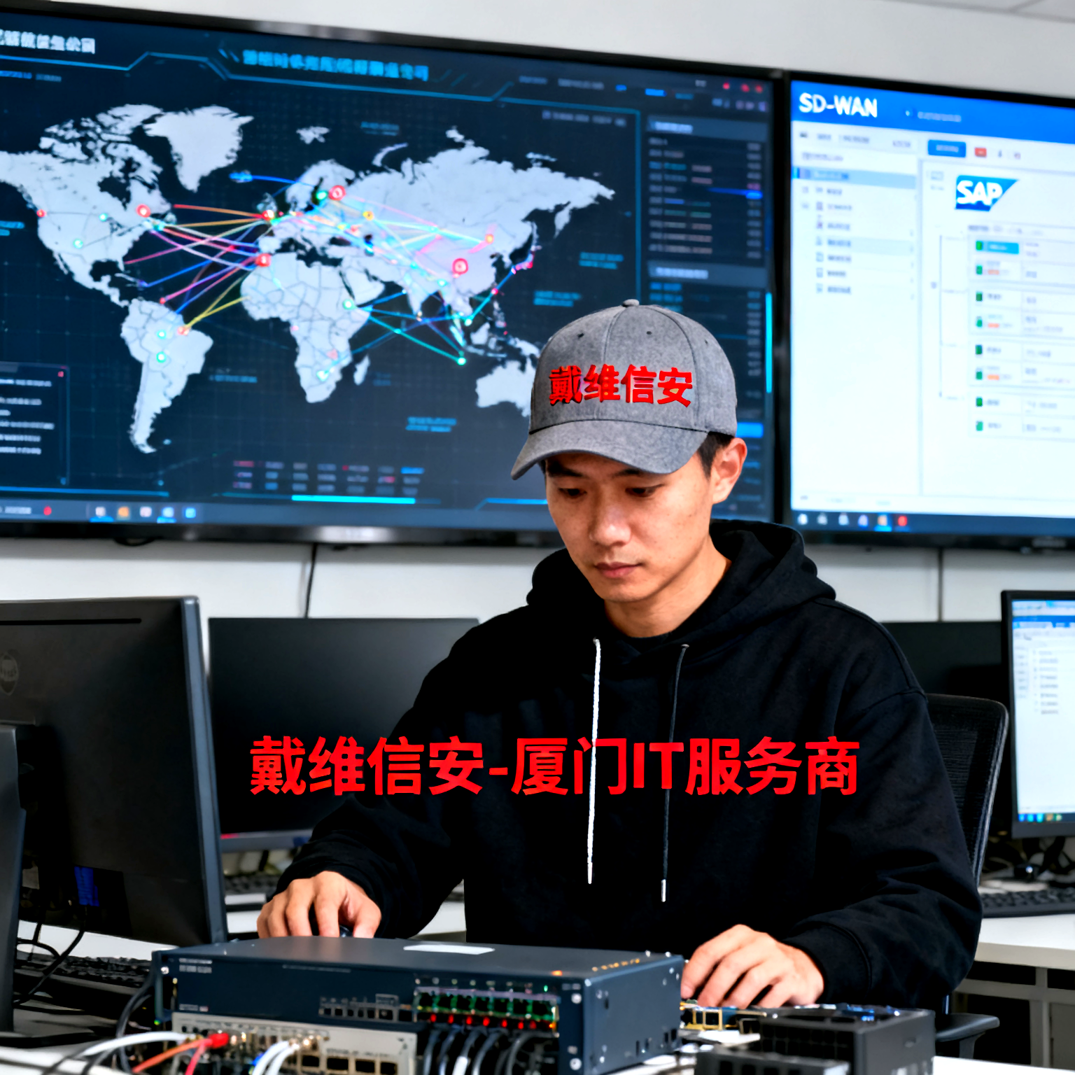 海沧外企网络升级：从卡顿到丝滑的IT转型