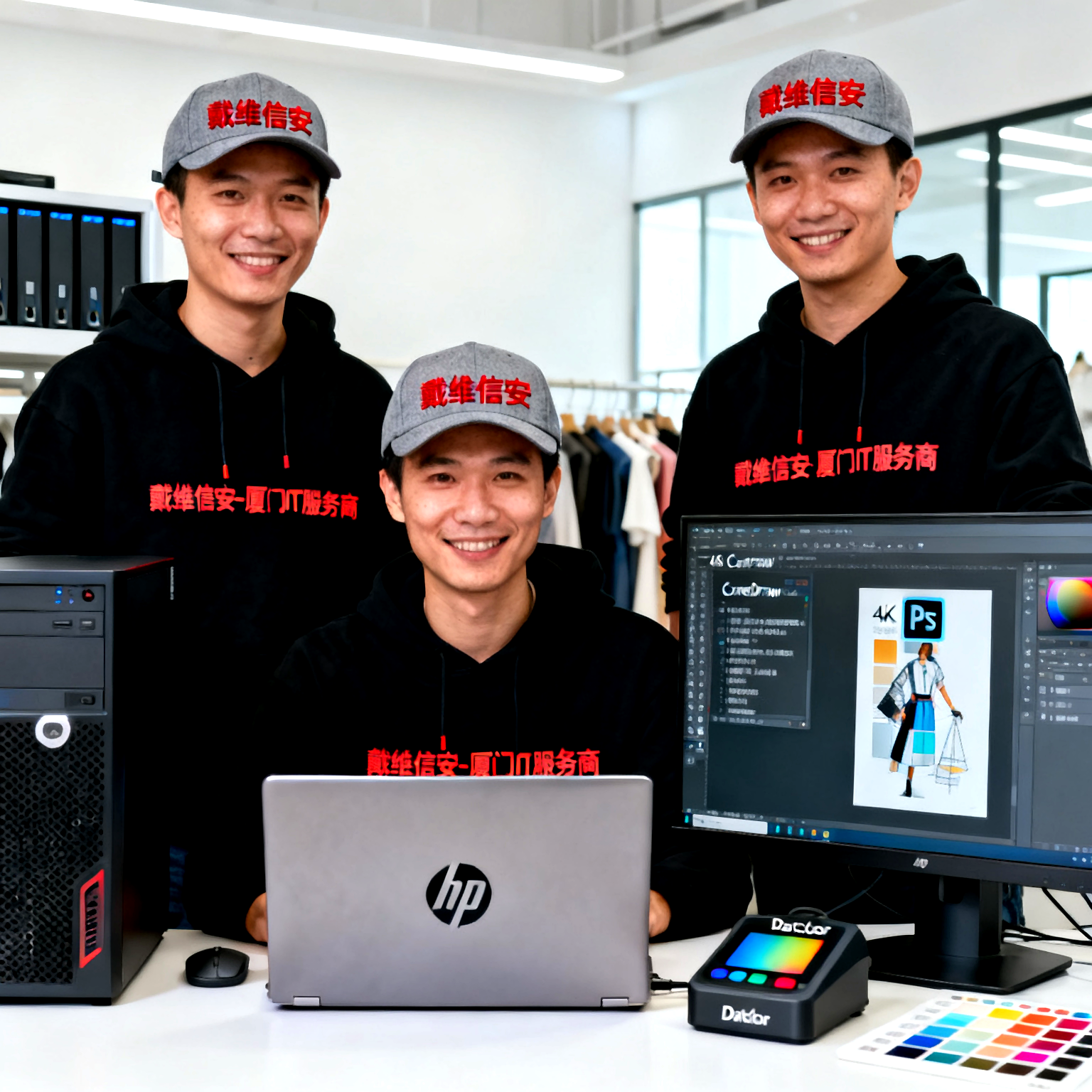海沧服装企业设计软件卡顿？图形工作站+SSD一步到位 - 服装IT解决方案配图