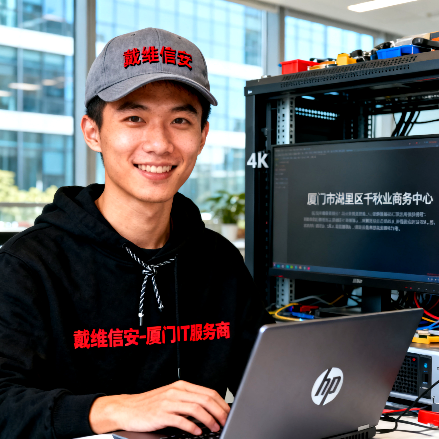 湖里区厦门市千秋业商务中心企业网络布线服务 - 办公楼IT解决方案配图