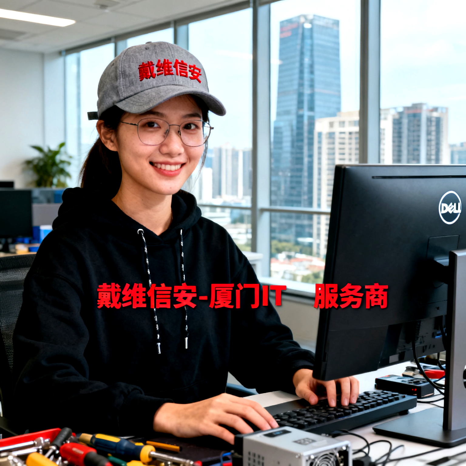 湖里区地产大厦企业服务器维护服务 - 办公楼IT解决方案配图