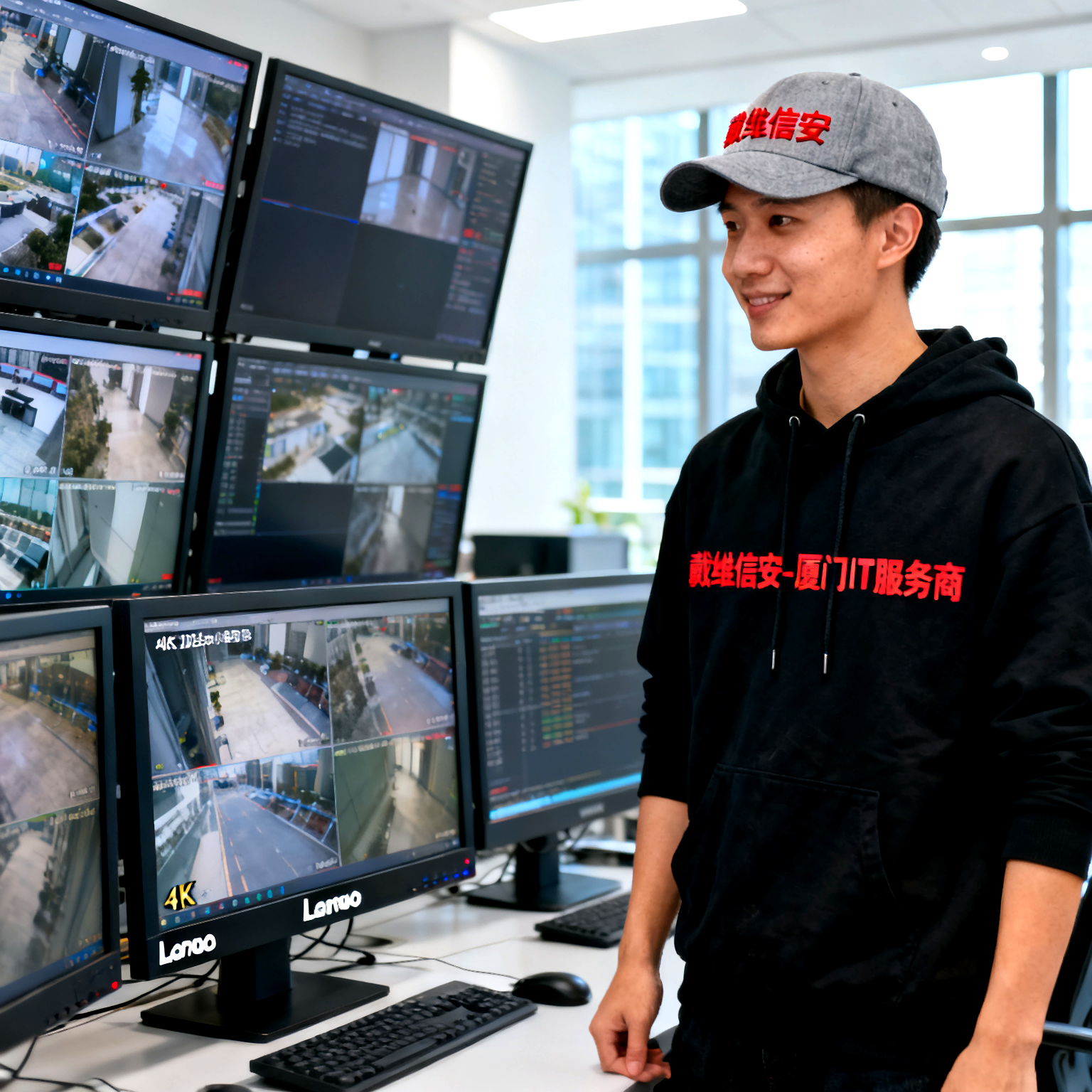 湖里区物业企业的监控画面模糊怎么解决？（附方案） - 物业IT解决方案配图