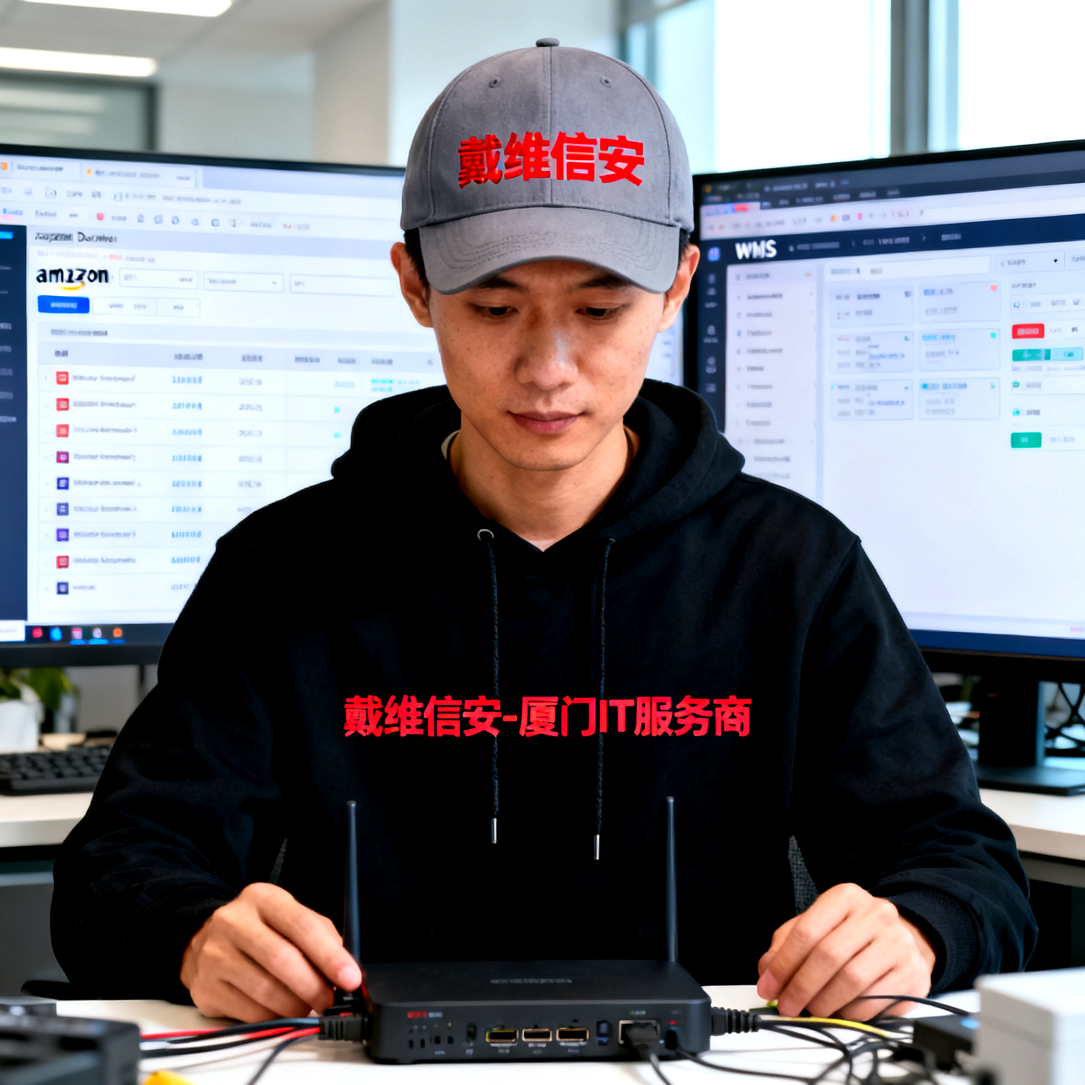 湖里区跨境电商IT升级：专线部署与批量维护实战