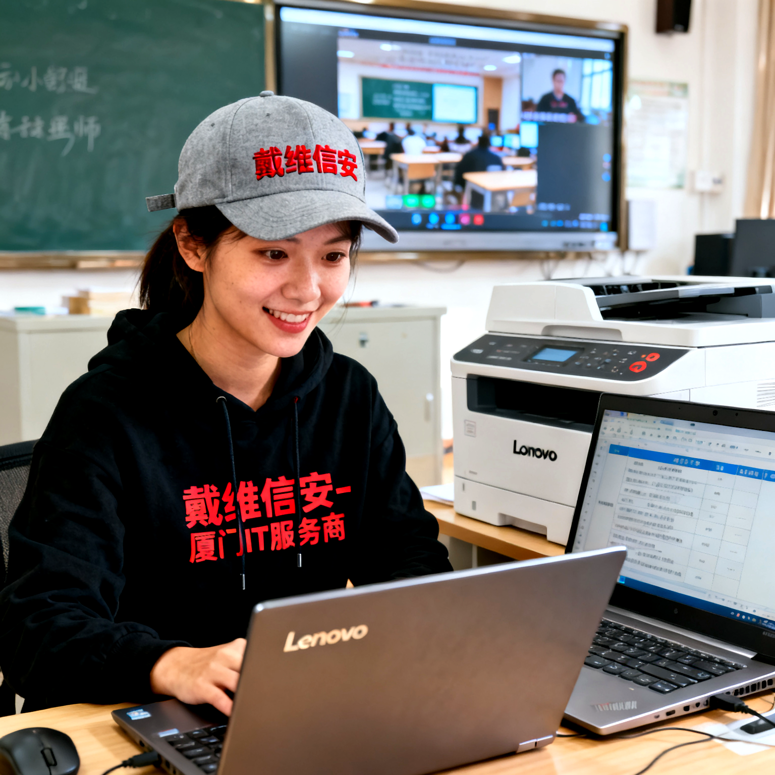 翔安教育企业在线教学卡顿？试试戴维信安一步到位方案 - 教育IT解决方案配图