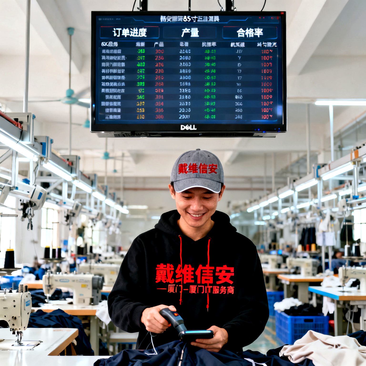 翔安服装企业生产进度跟踪难？生产管理软件一步到位 - 服装IT解决方案配图