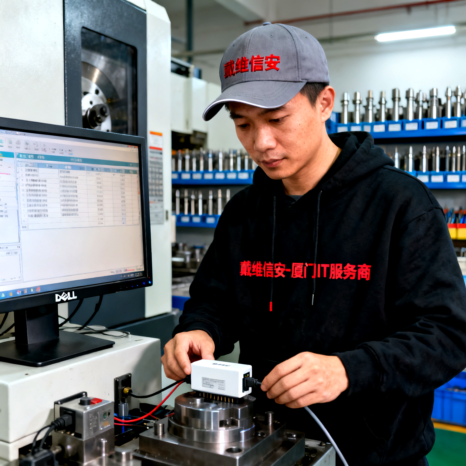 翔安模具行业CNC设备联网难？试试工业物联网系统 - 模具行业IT解决方案配图