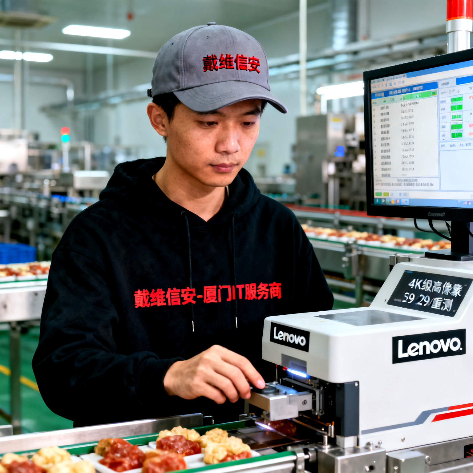翔安食品厂质量检测数据混乱？戴维信安方案一步到位 - 食品厂IT解决方案配图