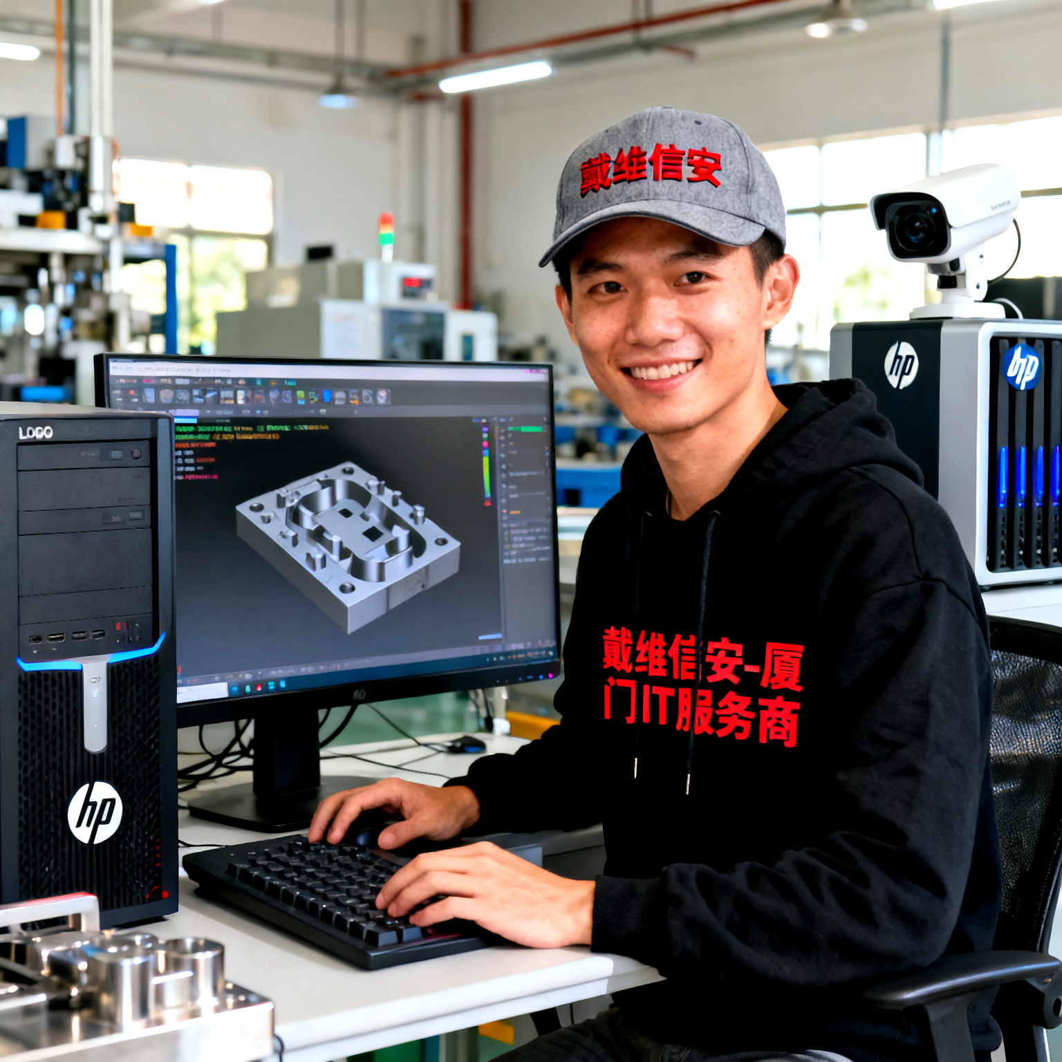 集美区塑料五金企业3D设计卡顿？CAD/CAM方案一步到位 - 塑料五金IT解决方案配图