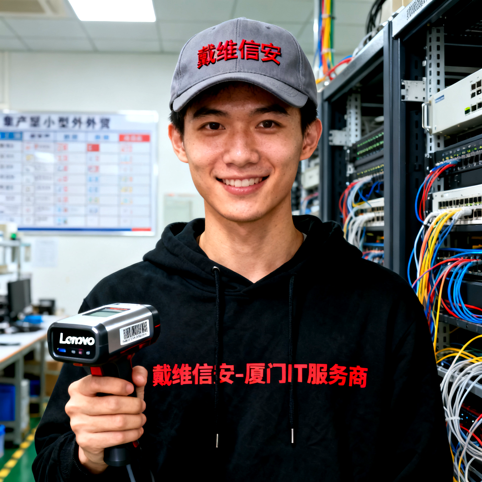 集美区外贸制造业的生产数据管理难题？试试综合布线+ERP方案 - 外贸制造业IT解决方案配图