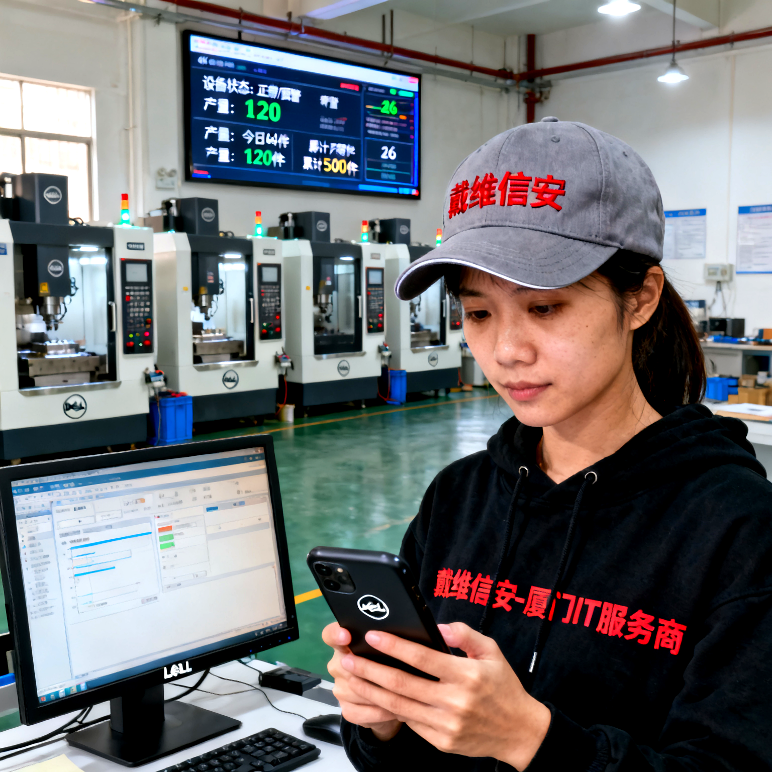 集美区模具行业CNC设备联网困难怎么解决？（附方案） - 模具行业IT解决方案配图