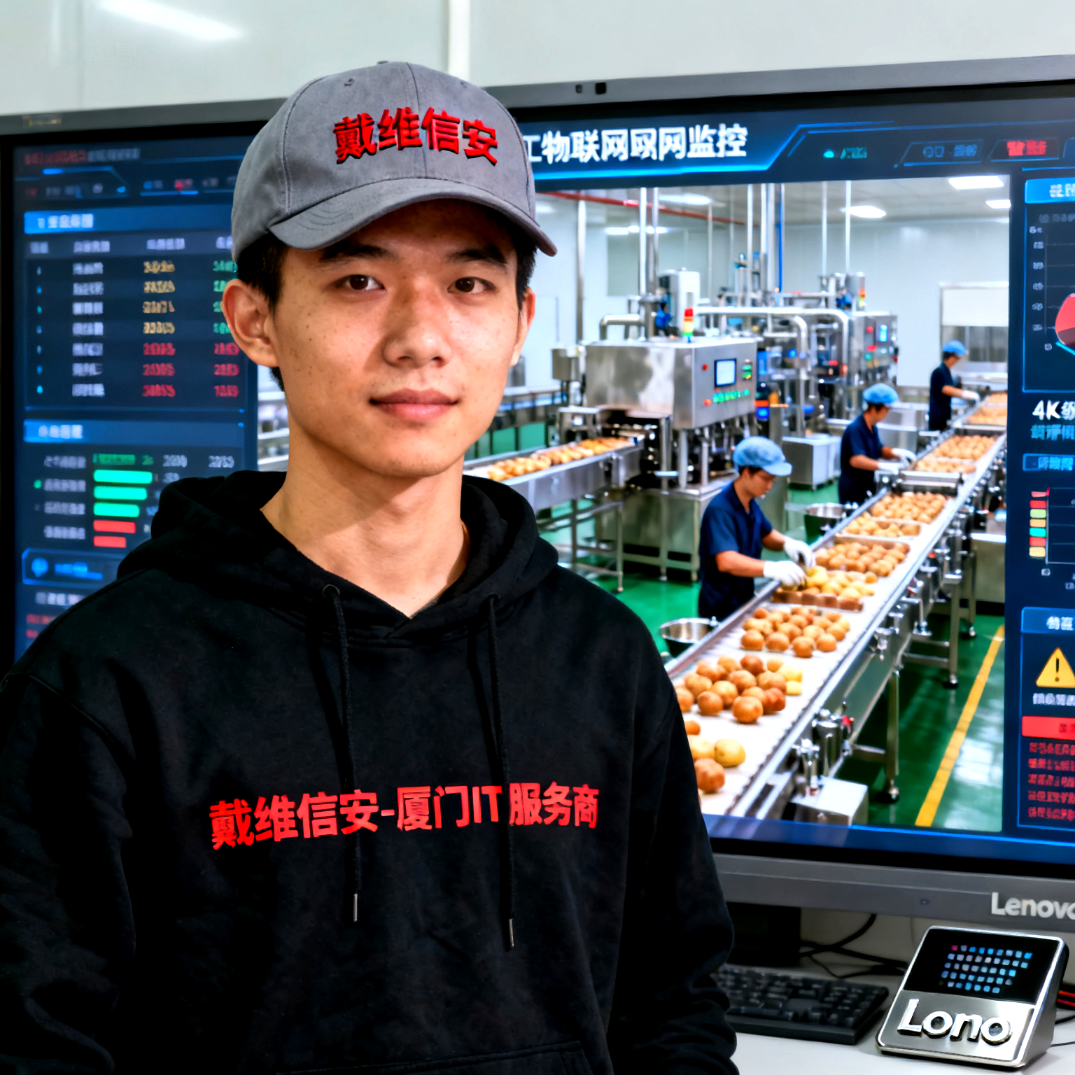 集美区食品厂的生产流程监控怎么解决？（附方案） - 食品厂IT解决方案配图
